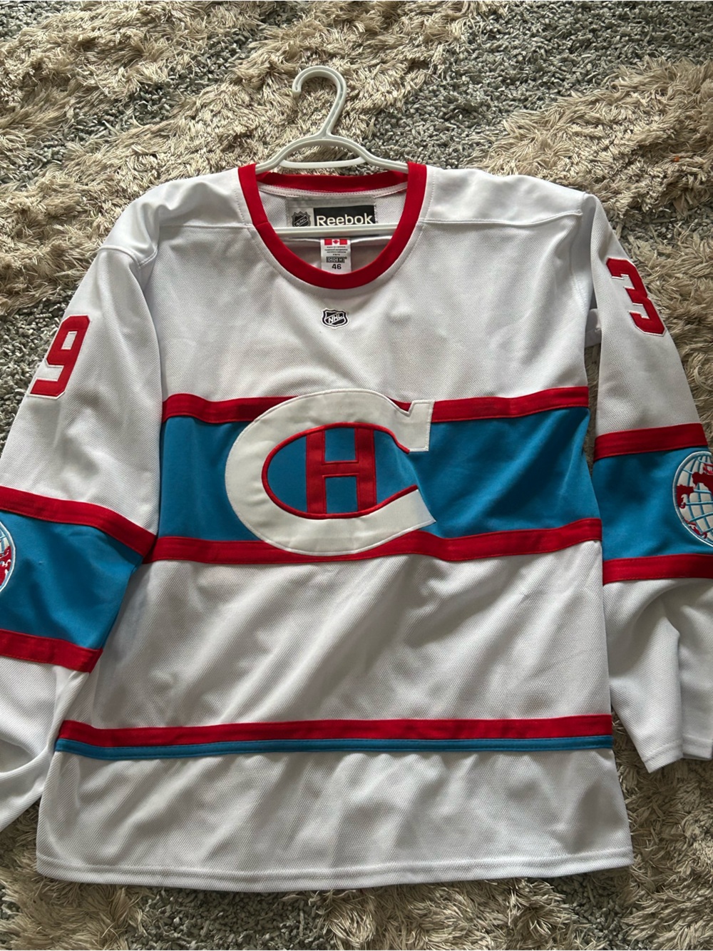 Like New - Montreal Canadiens Cristobal Huey Jersey - Men’s Small